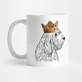 Otterhound Dog King Queen Wearing Crown Mug